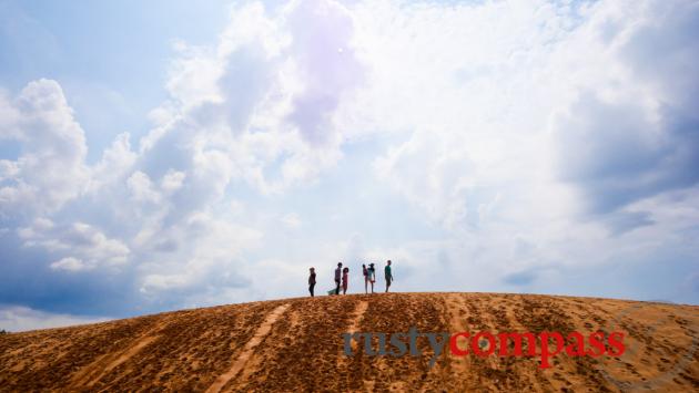 Red sand dunes, Mui Ne