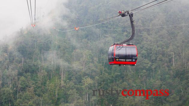 Fansipan cable car, Sapa