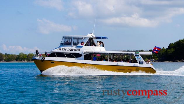 These fast boats that commenced operating in early 2014, are transforming Koh Rong and Koh Rong Samloen.