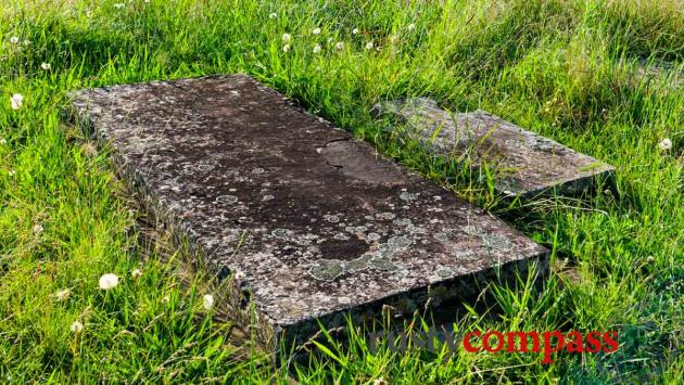 The oldest colonial grave in Australia from 1791 - St John's Cemetery, Parramatta