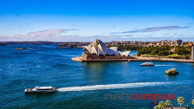 Sydney's famed harbour is as pretty in the flesh as the brochure - spend time around, on it and in it!