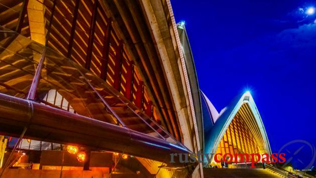 Sydney Opera House - almost 50 years and fresh as ever.