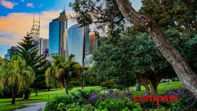 The city skyline, Sydney