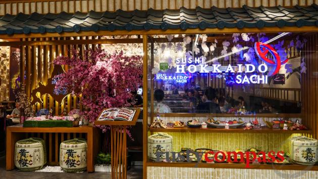 Japanese dining - Takashimaya Department store - downtown Saigon