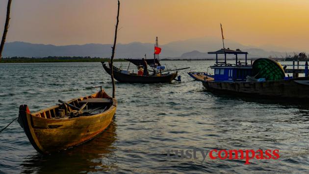 Sunset over the Tam Hai estuary