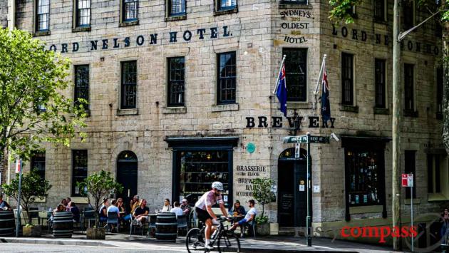 The Lord Nelson - one of Sydney's oldest pubs. The Rocks