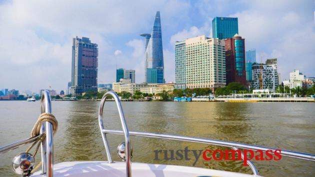 Saigon Skyline from the river