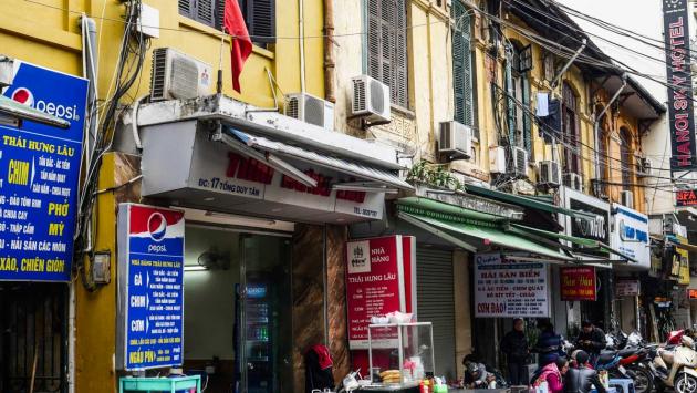 Tong Duy Tan St - Hanoi's food street