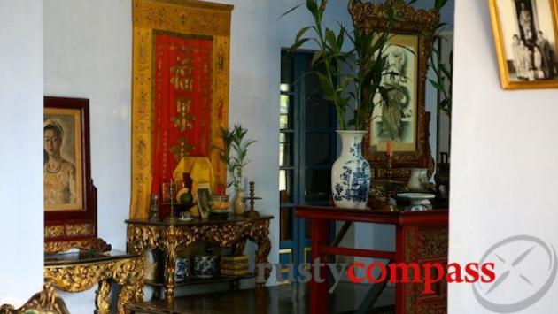 The melancholy residence where Khai Dinh's Queen saw out her final days, Hue.