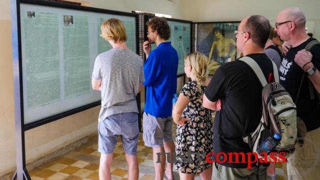 The power of words, Tuol Sleng Prison, Phnom Penh