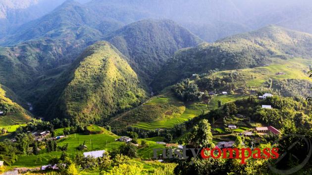 An afternoon walk from Sapa town.