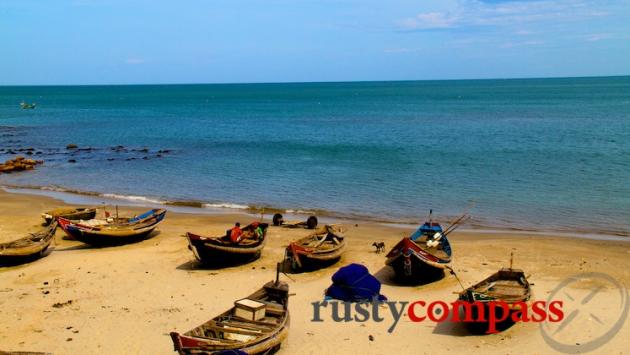 Picturesque DMZ coastline near Vinh Moc