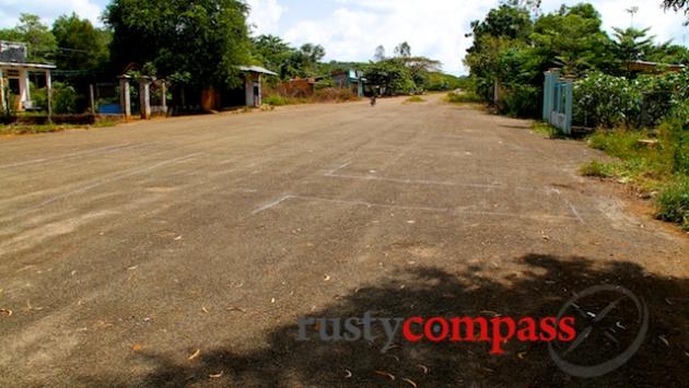 The remains of Luscombe airstrip, Nui Dat.