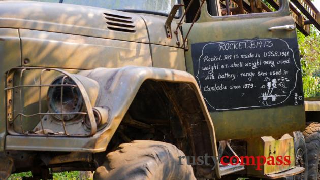 WWII era Russian truck used by Vietnamese forces - War Museum Cambodia, Siem Reap