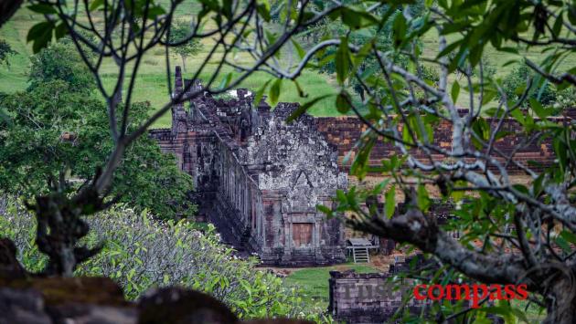 Wat Phou Khmer ruins - Champasak town, southern Laos