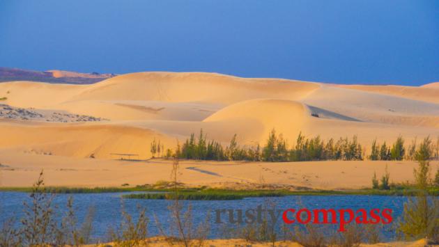 White sand dunes, 45kms north of Mui Ne
