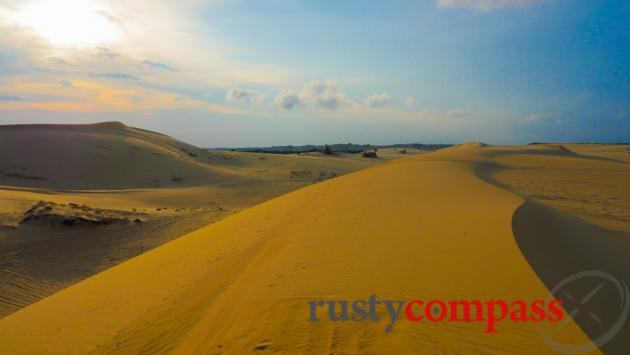 White sand dunes, 45kms north of Mui Ne