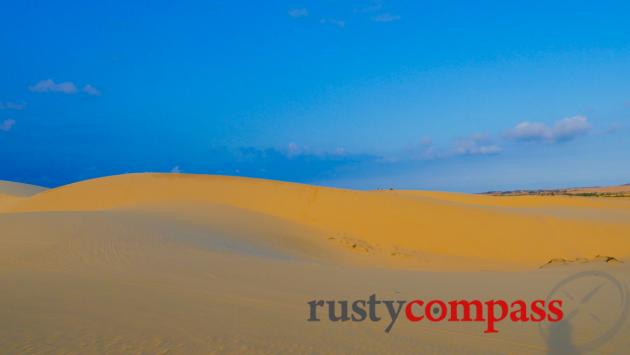 White sand dunes, 45kms north of Mui Ne