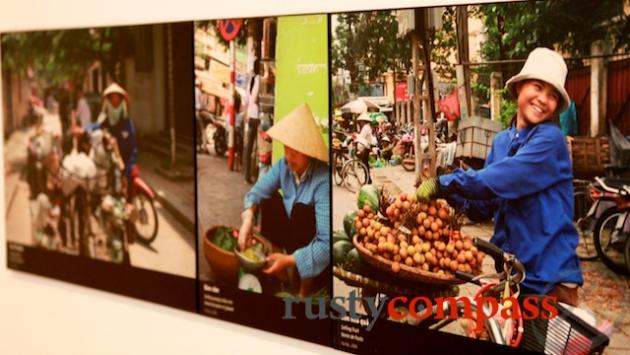 Street vendors exhibit.