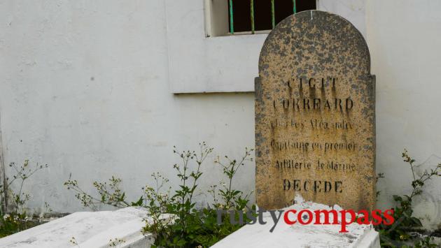 Y Pha Nho French colonial era cemetery, Son Tra, Danang