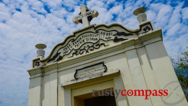 Y Pha Nho French colonial era cemetery, Son Tra, Danang