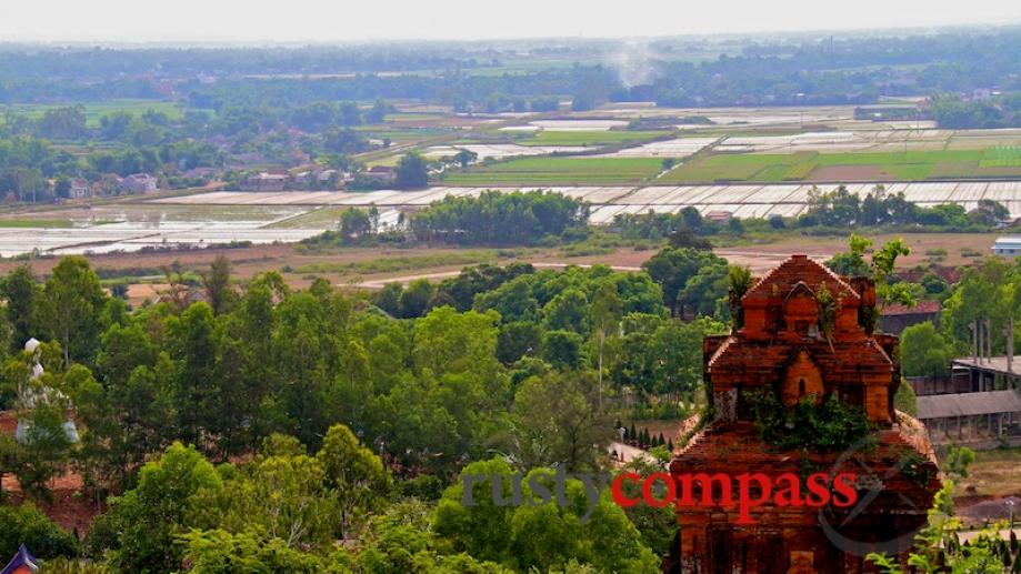 The Cham remains throughout the south of Vietnam are usually...
