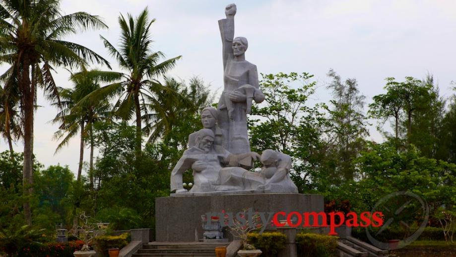 The My Lai Massacre site outside of Quang Ngai. In...