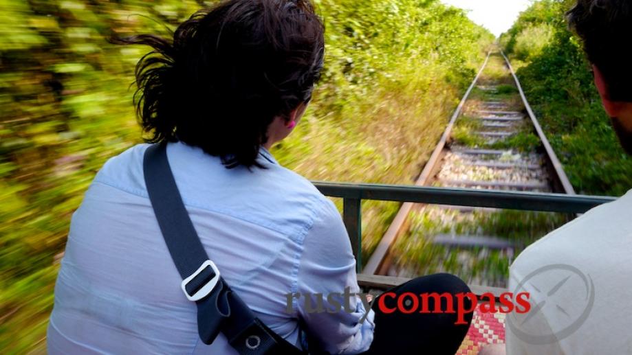 Battambang's low tech Bambu train has gone from being essential...
