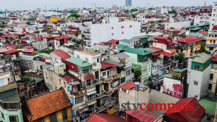 Hanoi’s Old Quarter gets newer by the year.