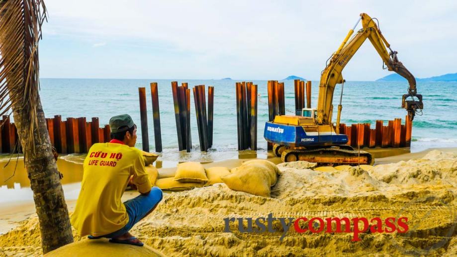 Hoi An’s Cua Dai beach has been washed away. The...