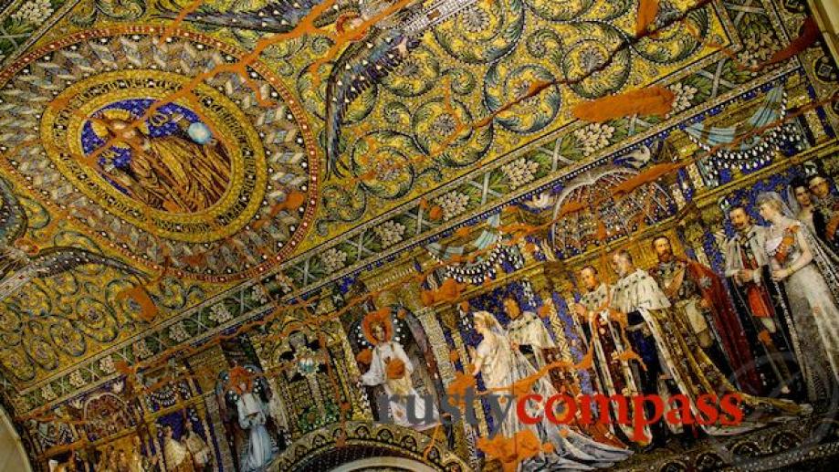 Surviving mosaics, Kaiser Wilhelm Memorial Church.