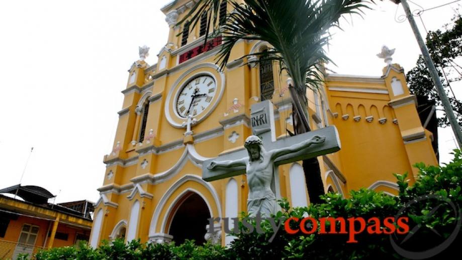 Cha Tam Church. Cholon. It was here that the Catholic...