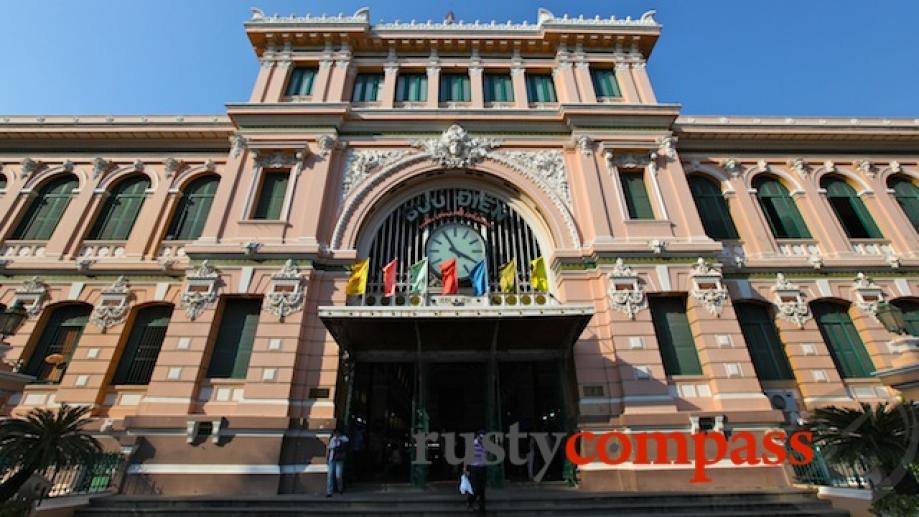 Gustav Eiffel's Post Office in downtown Saigon