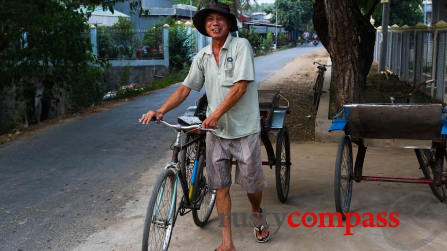 Chau Doc style cyclo.