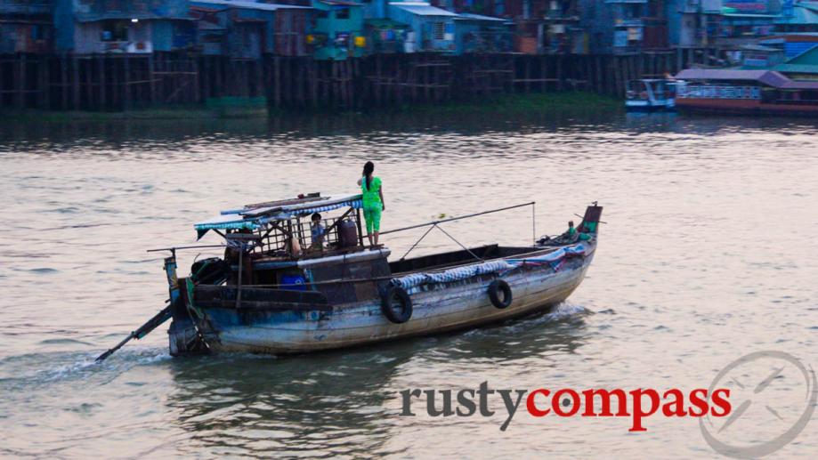 The Mekong at Chau Doc.