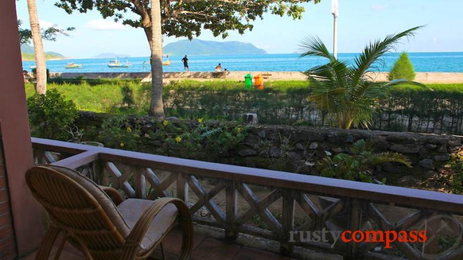 ATC Villas Con Dao Island. The view from the standard bungalow.