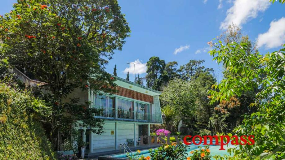 Madam Nhu's modernist residence, Dalat. One of the coolest buildings...