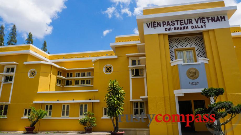 Pasteur Institute Dalat has a fresh coat of paint.