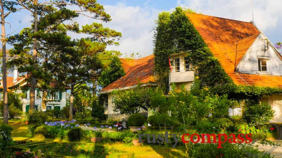 Grand colonial mansions of Dalat