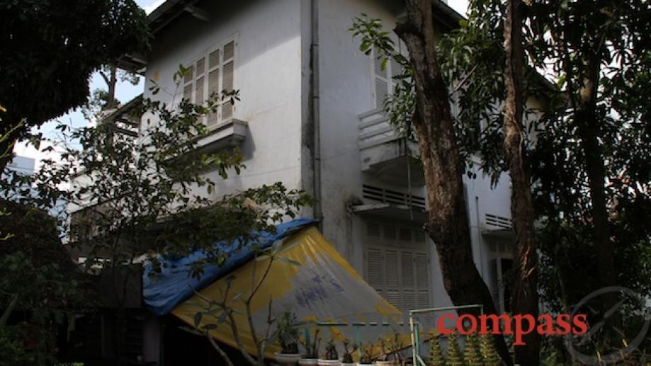 Tra Vinh, Mekong Delta. One of the few remaining villas...