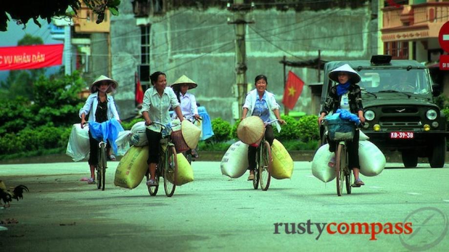 The town of Dien Bien Phu - growing quickly but still...