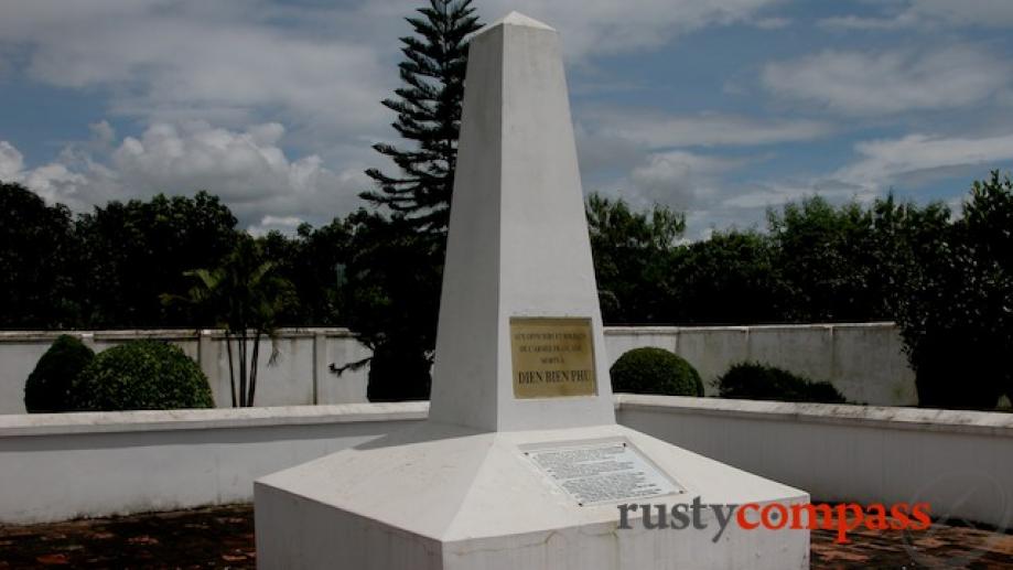 A memorial to French soldiers lost in battle erected in...