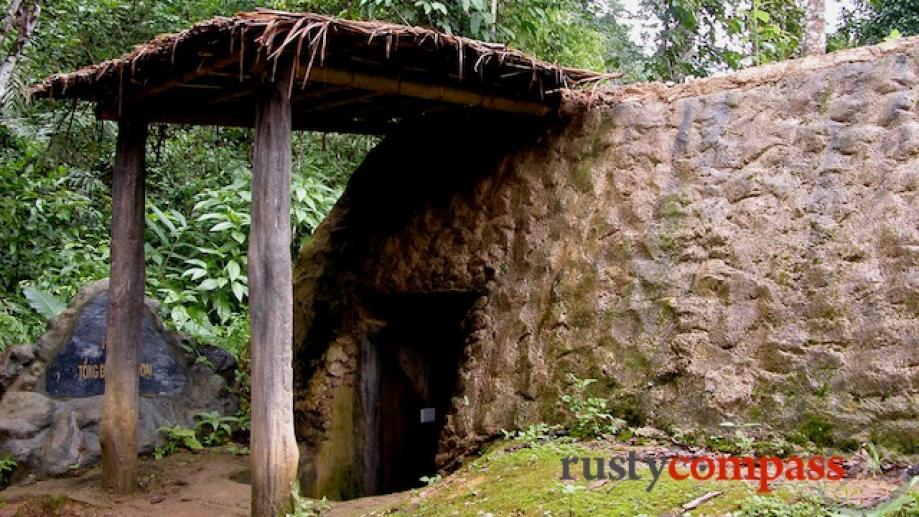 General Giap's bunker about forty minutes drive from town.