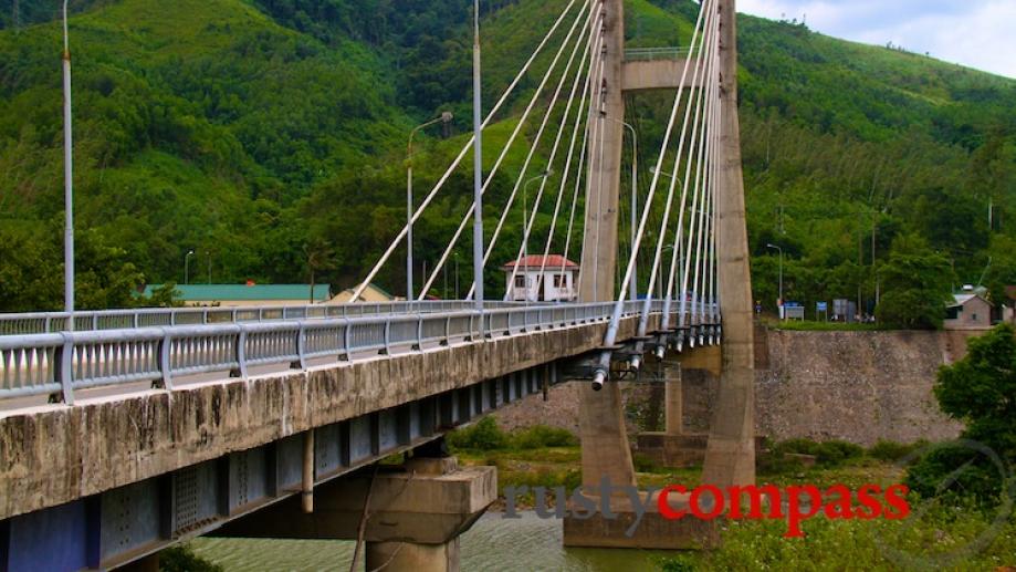 Dakrong Bridge was another critical point along Route 9 both...