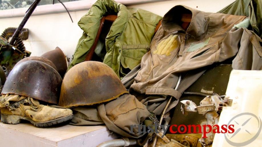 US military junk, Khe Sanh Museum.