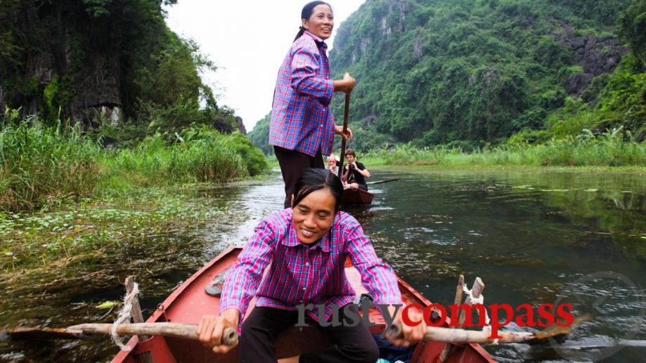 Ninh Binh. 2.5 hours from Hanoi.