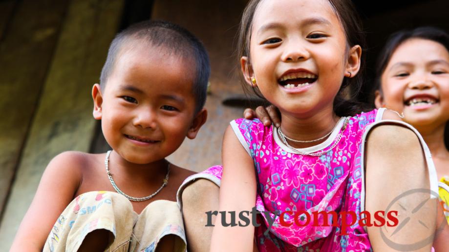 Thai village near Dien Bien Phu.