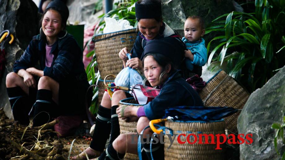 Black Hmong, Sapa town. 360kms northwest of Hanoi.