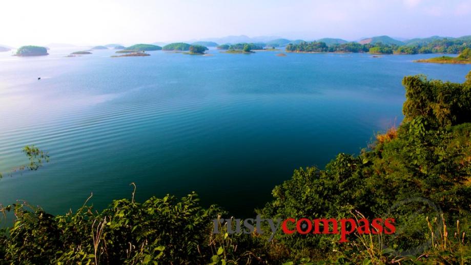 Thac Ba Lake is Vietnam's largest. It was formed in...