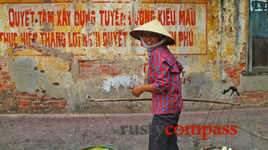 Street seller, Haiphong